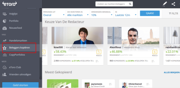 copytrading bij etoro