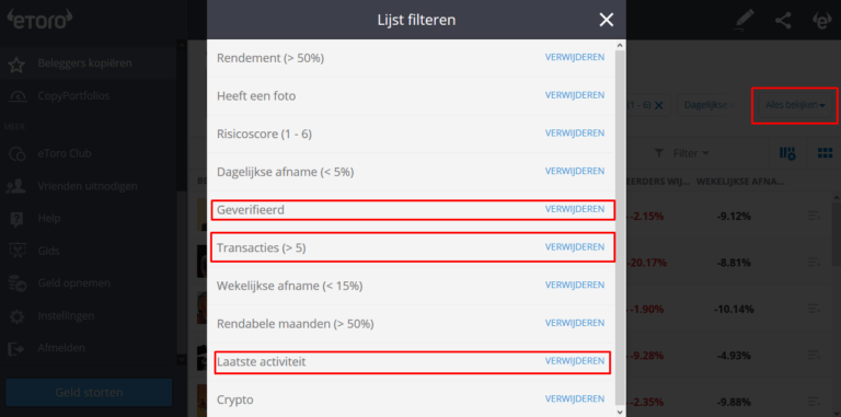 copy trading met etoro