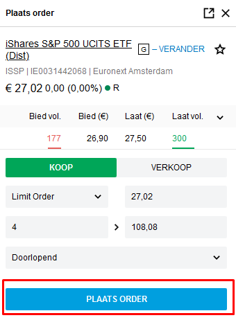 etf beleggen degiro