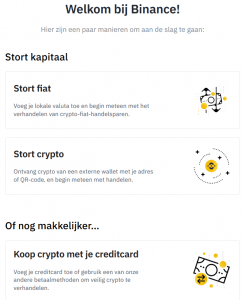 Hoe werkt binance