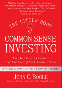 john bogle little book of common sense investing