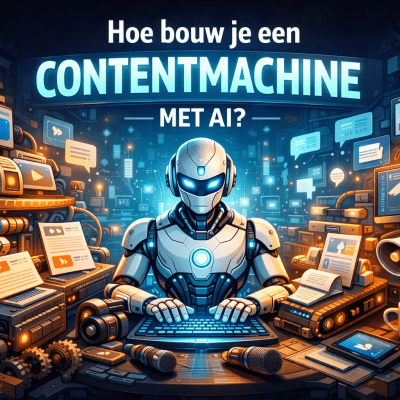 Hoe bouw je een contentmachine met AI