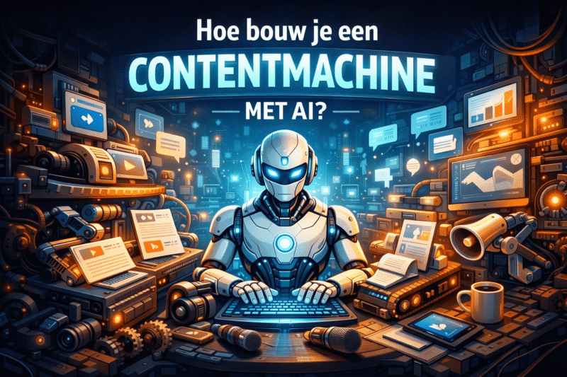 Hoe bouw je een contentmachine met AI