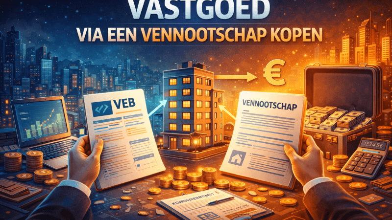 Vastgoed via een vennootschap kopen