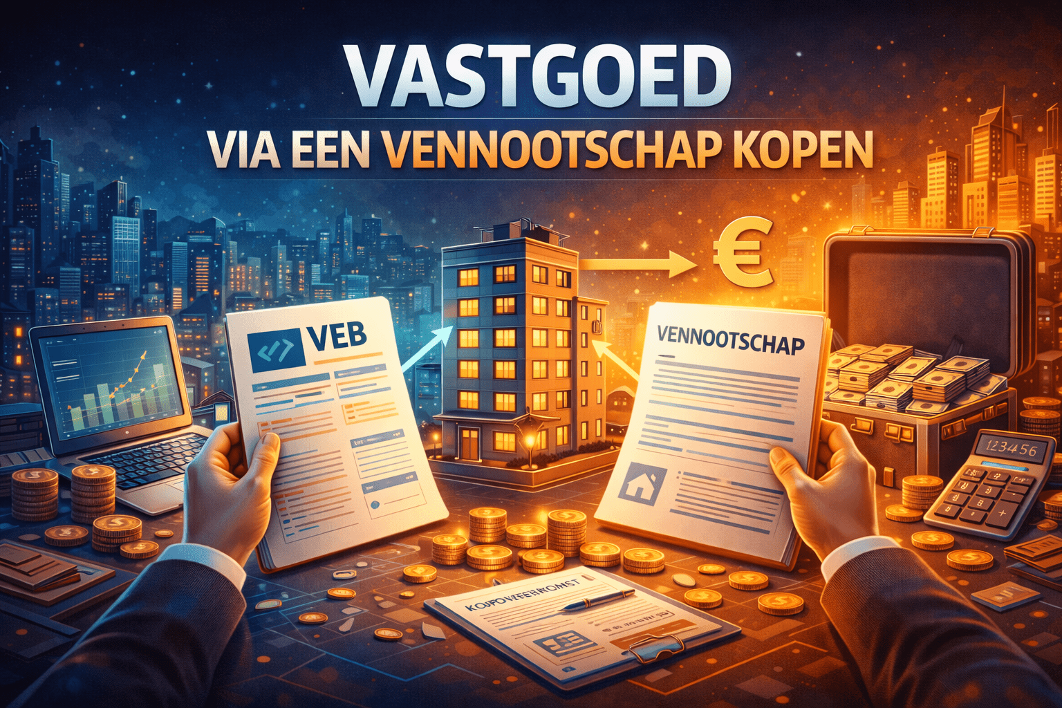 Vastgoed via een vennootschap kopen