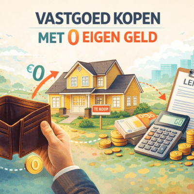 Vastgoed kopen met 0 eigen geld
