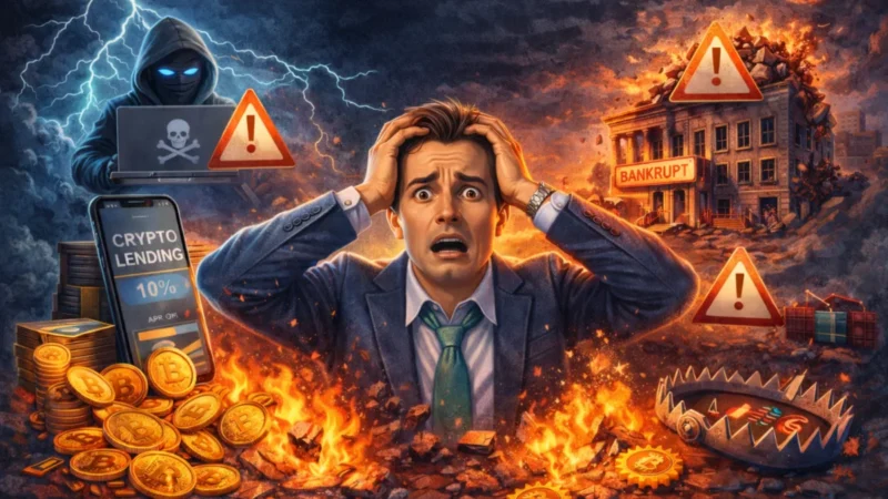 Crypto lending risico’s: Rendement is nooit gratis 💰
