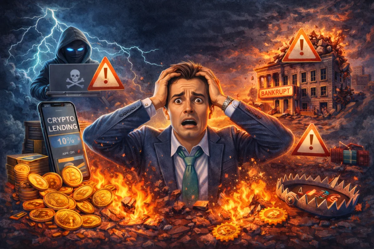 Crypto lending risico’s: Rendement is nooit gratis 💰