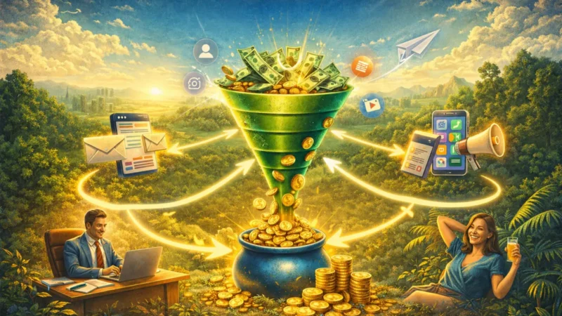 Evergreen funnels bouwen voor passief inkomen