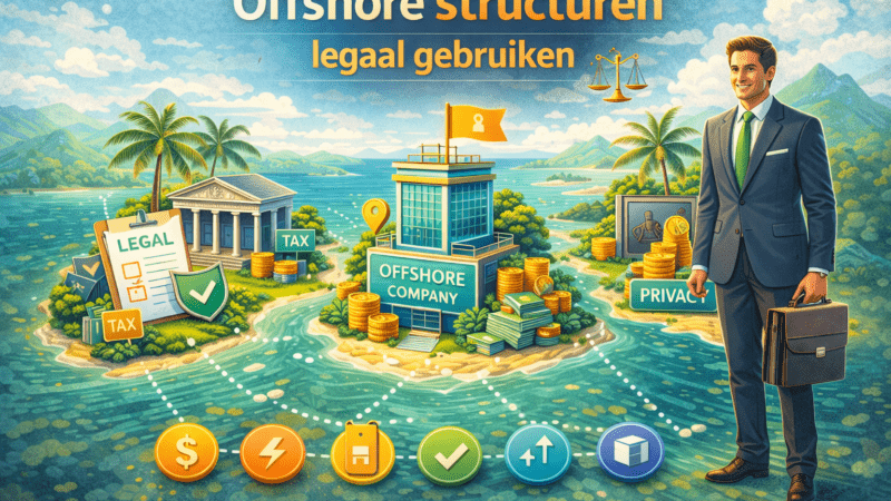 Offshore structuren legaal gebruiken