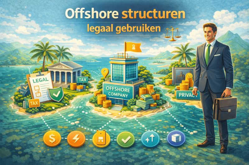 Offshore structuren legaal gebruiken