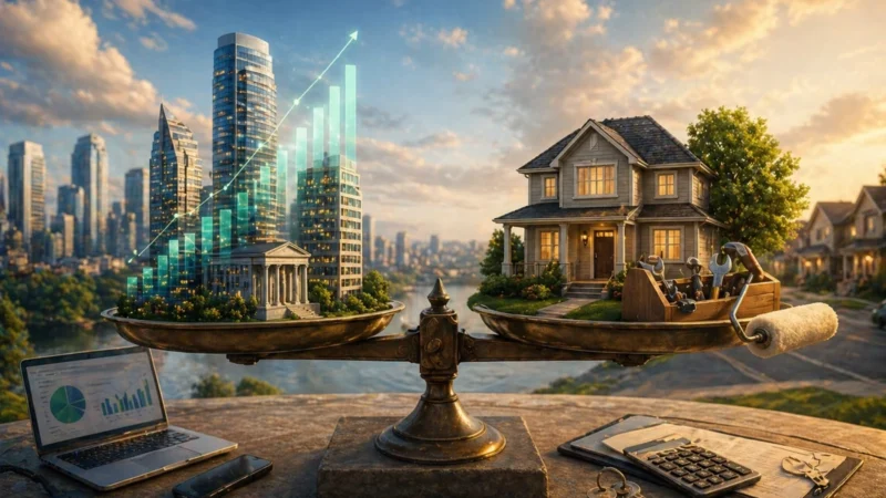 REIT vs fysiek vastgoed