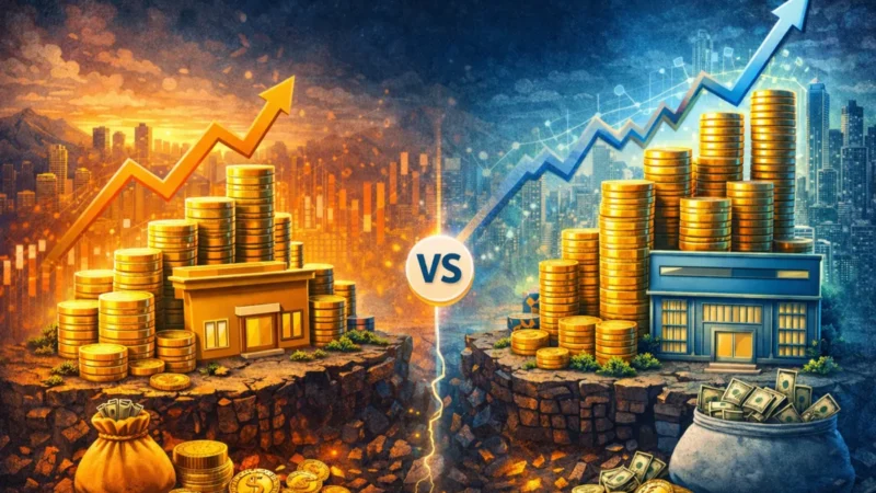 Small cap vs large cap rendementen