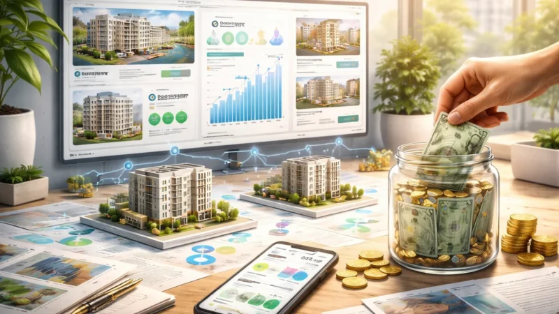 Vastgoed crowdinvesting platformen