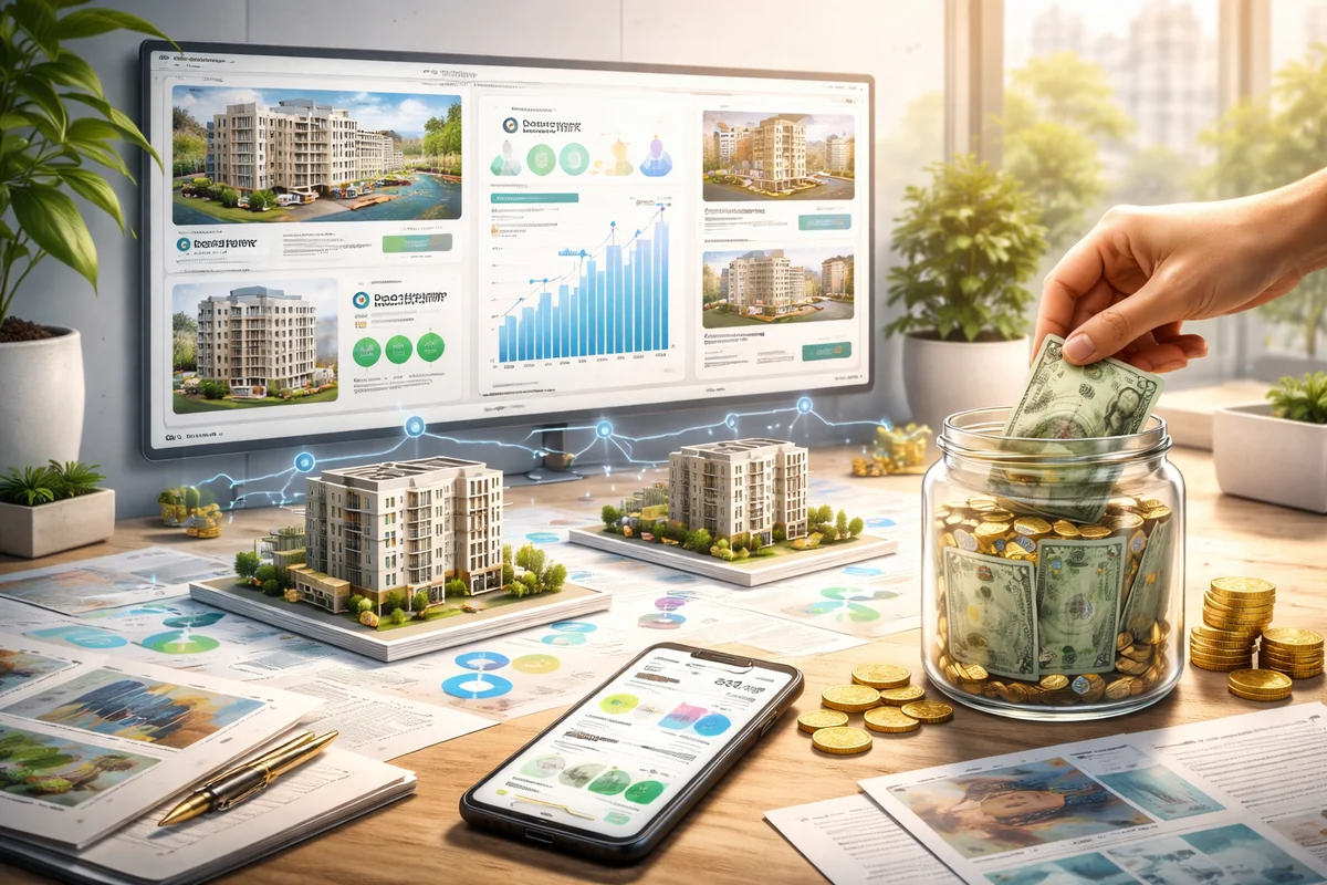 Vastgoed crowdinvesting platformen